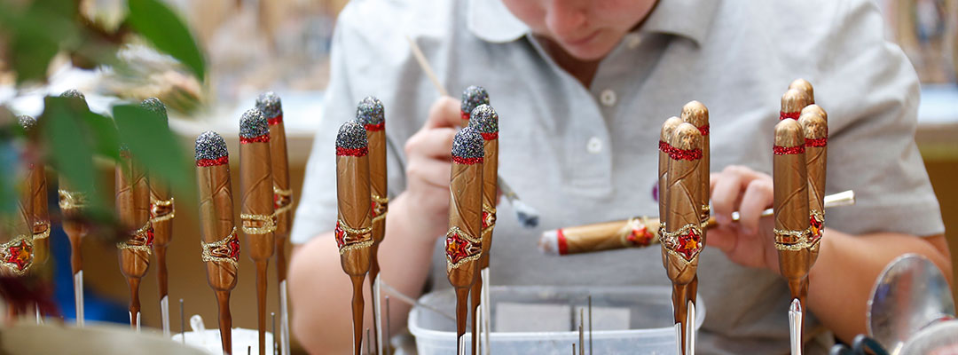 Inge Glas Manufaktur malen